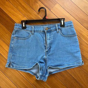 UO Pin-up Super High Rise Shorts